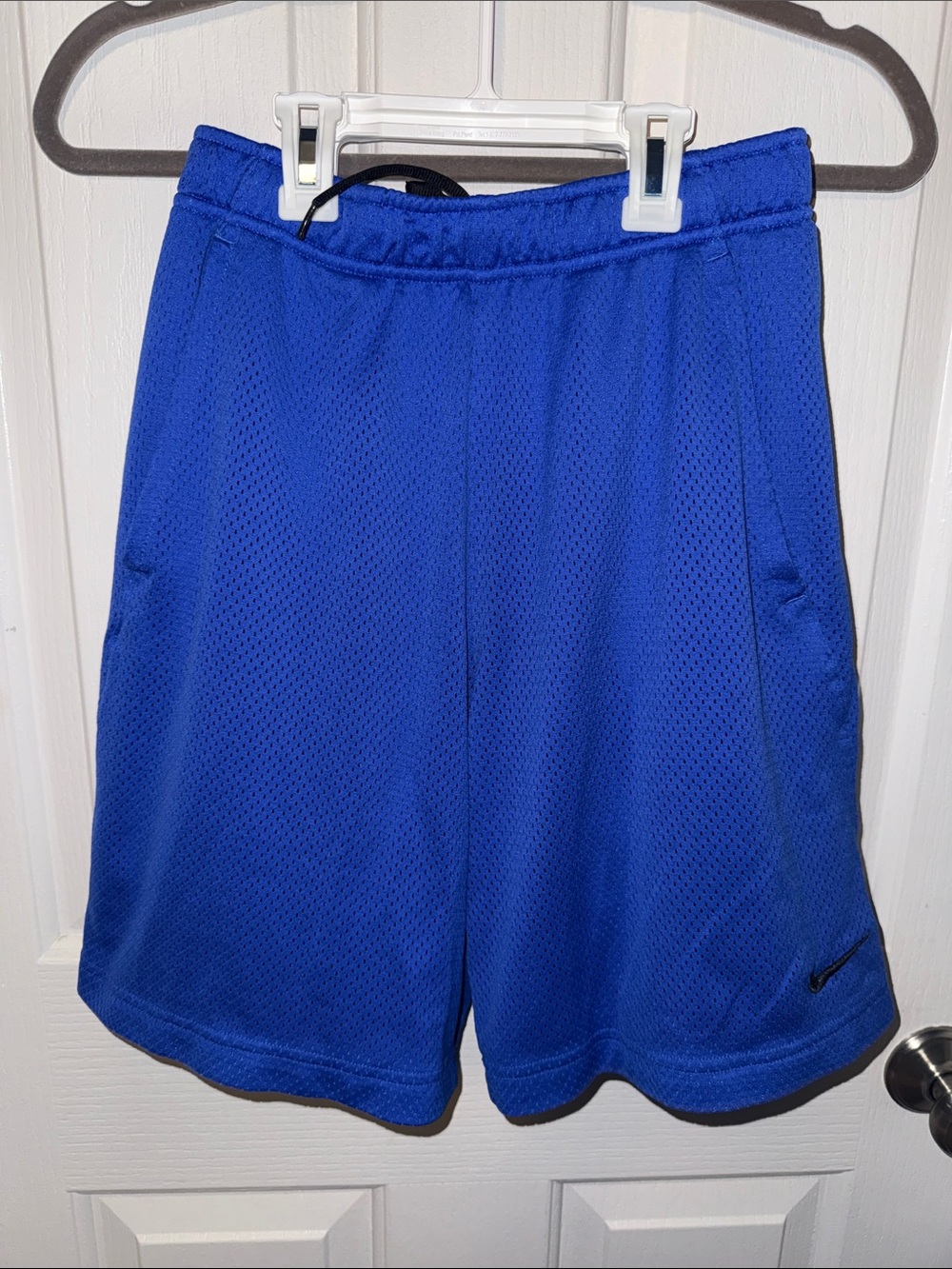 Nike Men’s Blue Athletic Mesh Shorts